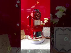 Классическая свадьба Телефон Гостевая книга Ретро-ремесленничество День рождения Телефон Гостевая книга Свадьба